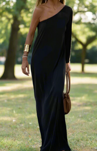 ROSA | ONE SHOULDER MAXI